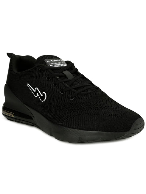 NORTH PLUS Black Men's Running Shoes
